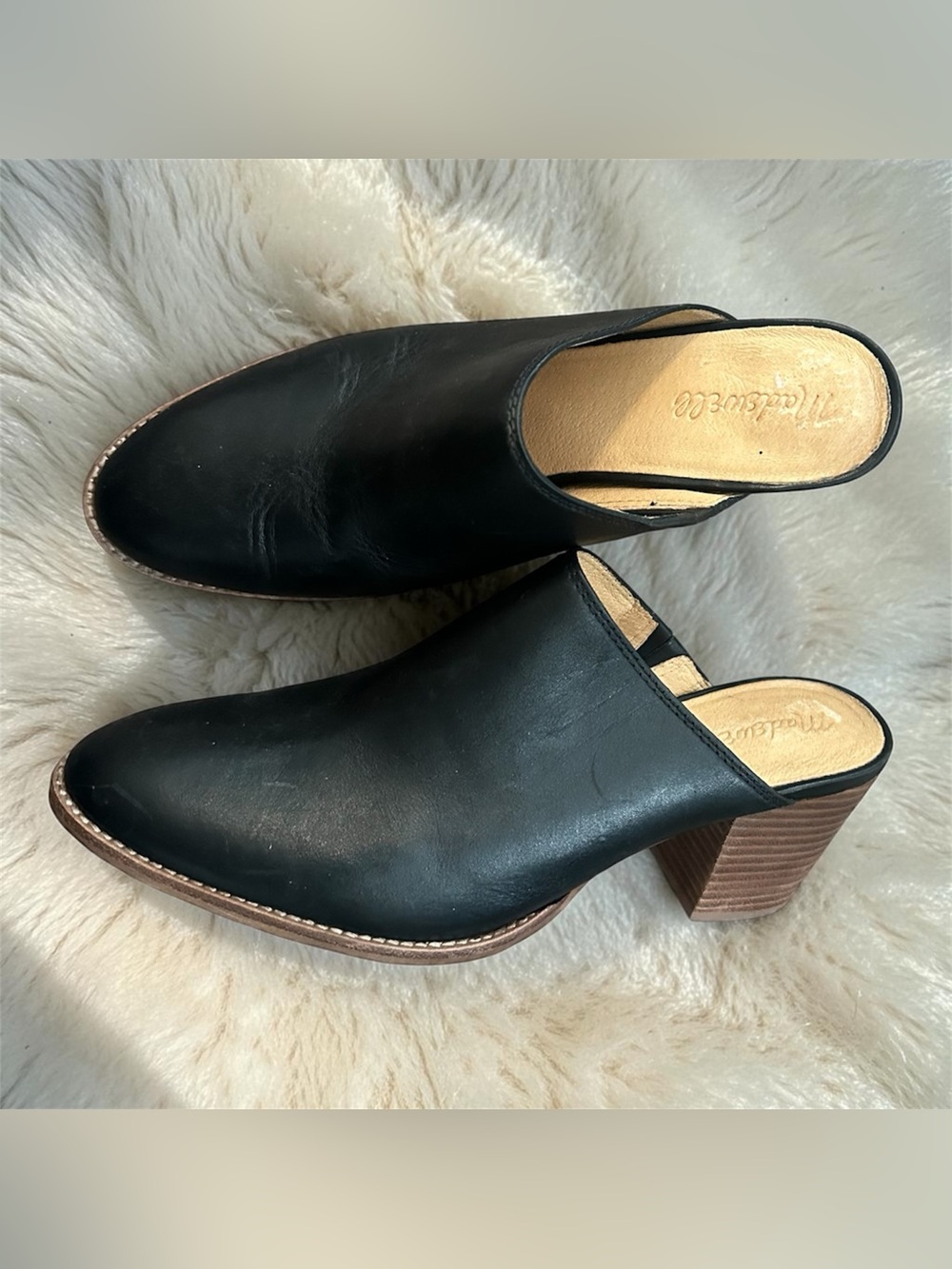 The Harper Mule - Black Women’s Leather Mules